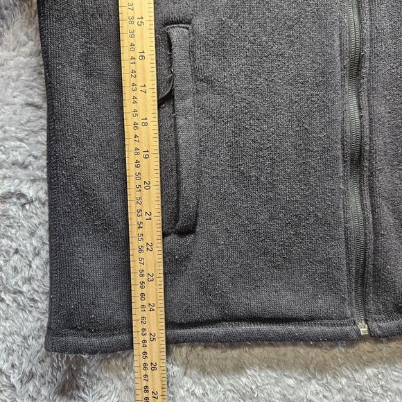 The North Face Womens Black Full Zip Jacket Size Large Fleece Lined - Picture 6 of 11